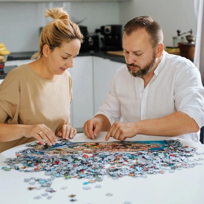 Puzzle Zábavné Mačacie Portréty 1500 Kúskov