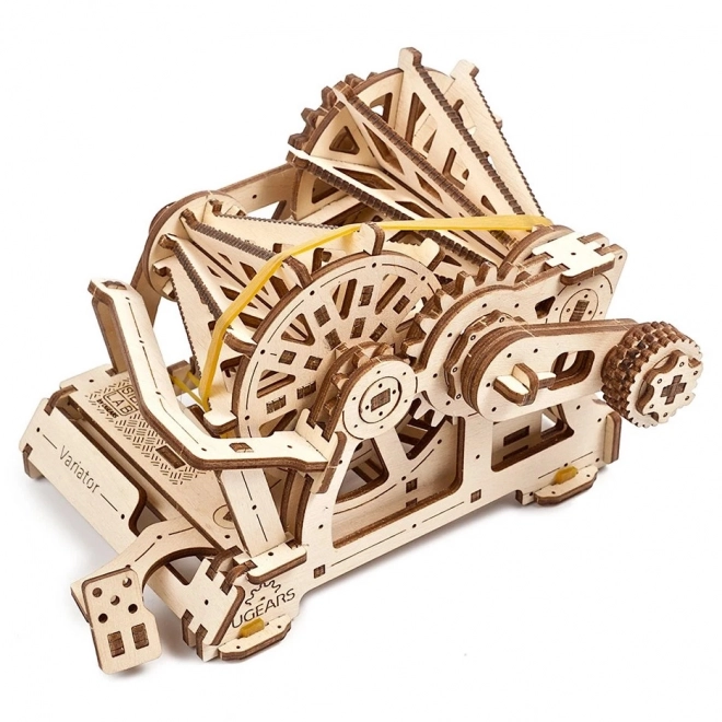 Ugears 3D drevené mechanické puzzle STEM variátor