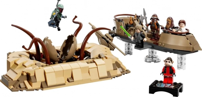 Pouštný skif a Sarlaccova jama zo Star Wars LEGO