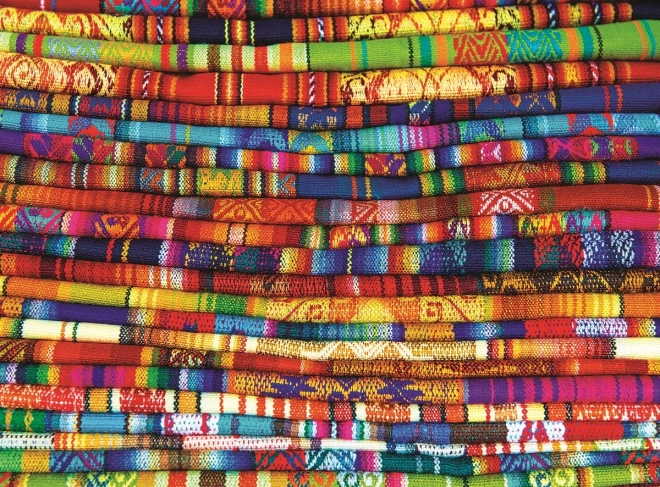 Puzzle Peruánska deka 1000 dielikov