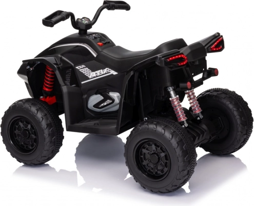Pojazdný štvorkolák Fast Wheel čierny