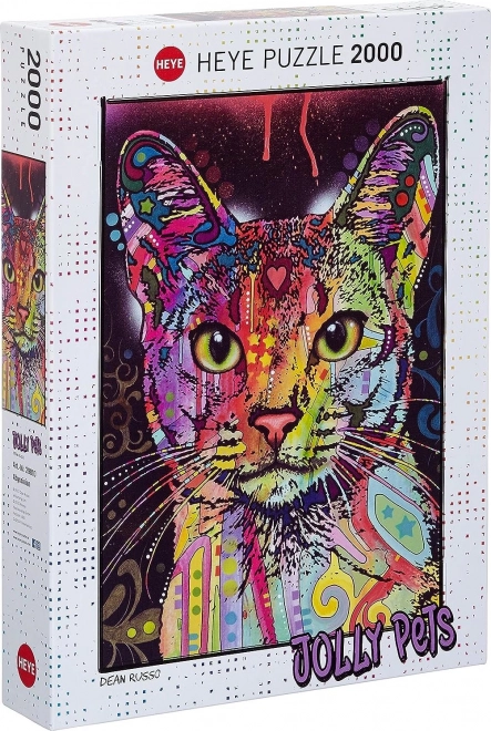 Puzzle 2000 dielikov Abesínska mačka