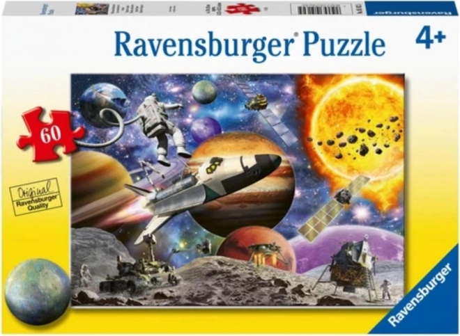 Puzzle Vesmírny prieskum 60 dielikov Ravensburger