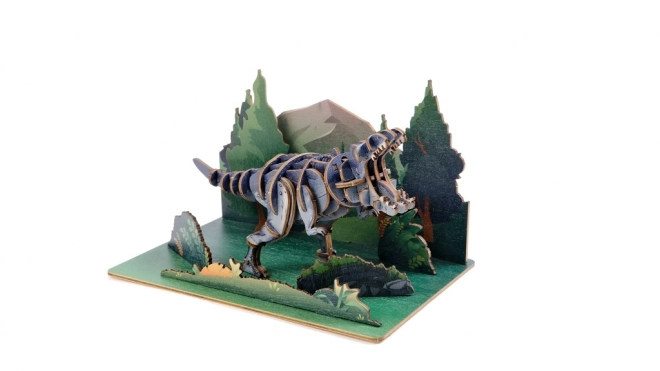 3D drevené puzzle Tyrannosaurus Rex