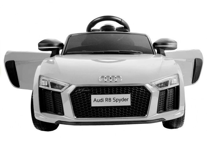 Auto na akumulátor Audi R8 Spyder biele