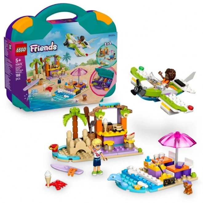 Lego Friends kreatívny plážový kufrík