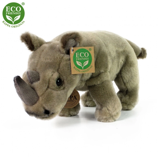 Plyšový nosorožec stojaci 23 cm Eco-Friendly