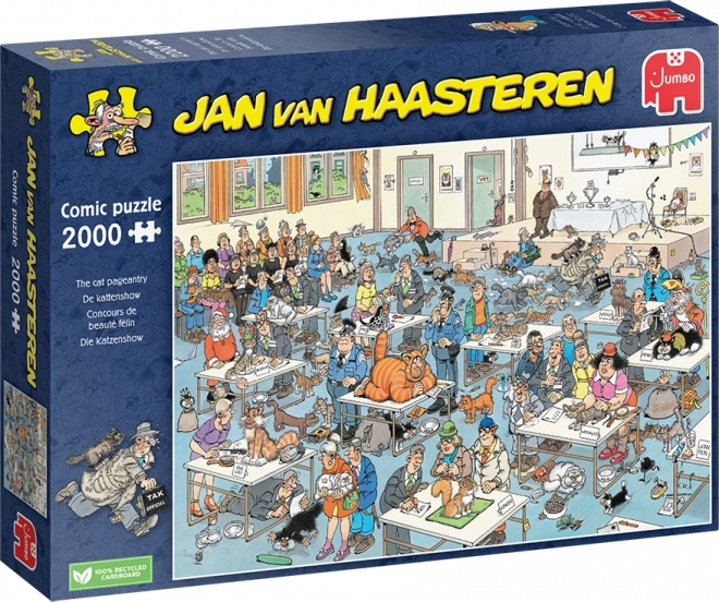 JUMBO Puzzle JvH Mačacia prehliadka 2000 dielikov