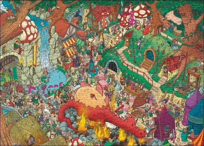 Puzzle Země Fantazie