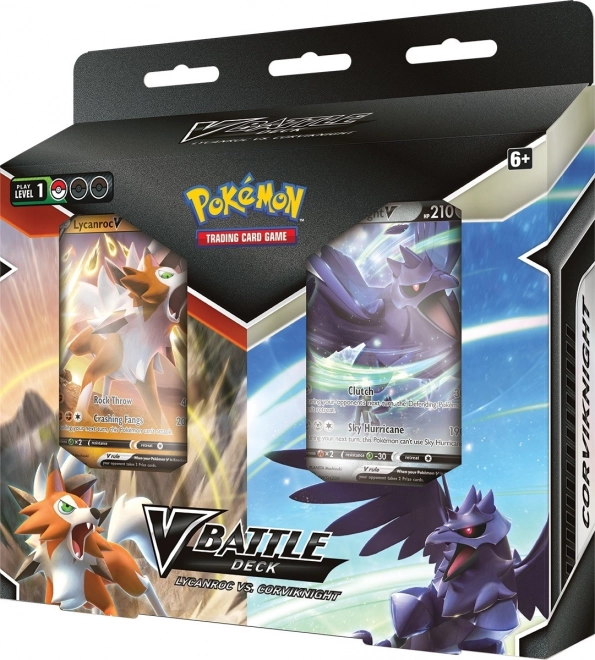 Balíček Pokémon V Battle Deck Lycanroc vs. Corviknight