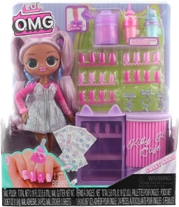 bábika L.O.L. Surprise O.M.G. Sweet Nails Kitty K Café