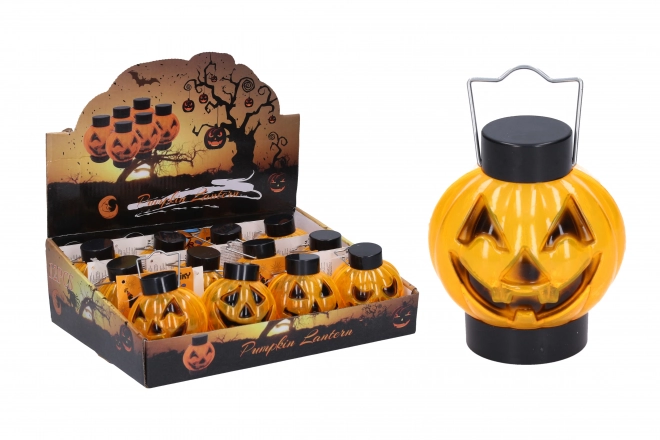 Svietiaca Halloween tekvica 8x7 cm