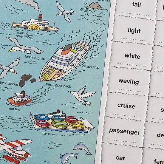 Puzzle Hodina angličtiny 864 dielikov