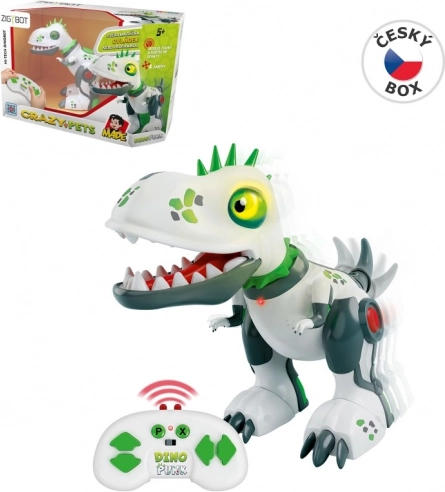 Robotický Dino Punk na ovládanie