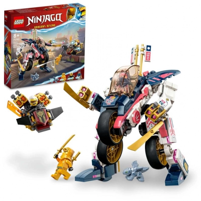 LEGO® NINJAGO® 71792 Sora a jej transformujúci sa motorbot