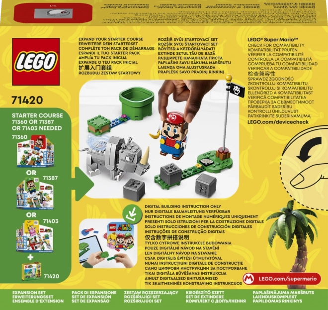 LEGO Super Mario Nosorožec Rambi - rozširujúci set