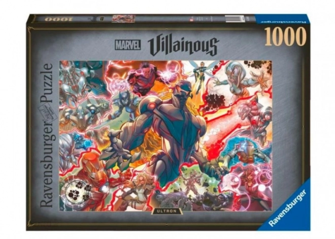 Puzzle Marvel Villainous: Ultron 1000 dielikov