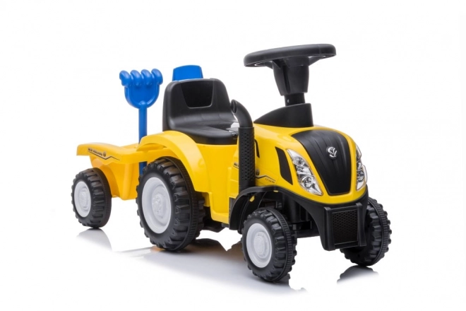 Odrážadlo traktor New Holland žlté