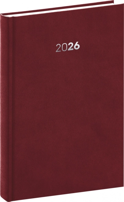 Denný diár Balakon 2026 bordó