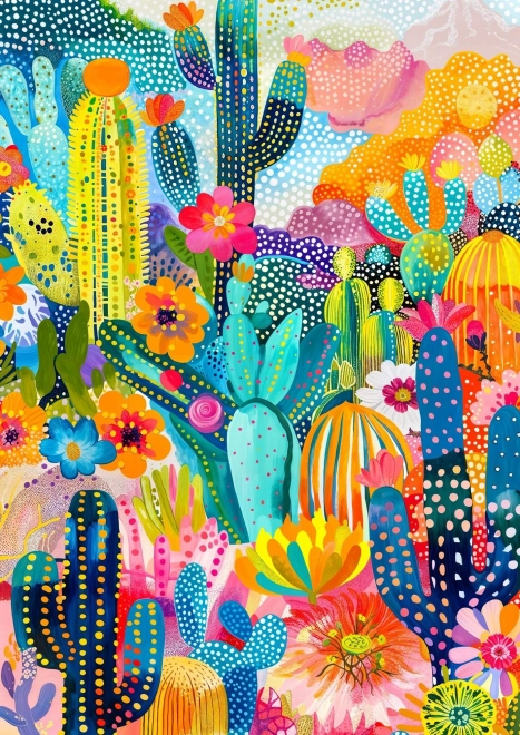Puzzle Svet kaktusov 1000 dielikov