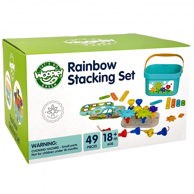 Woopie Green konštrukčný box Montessori 12v1