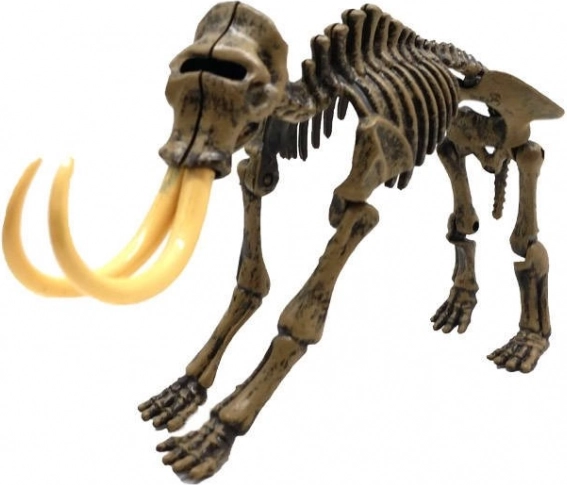 Realistická 3D kostra mamuta