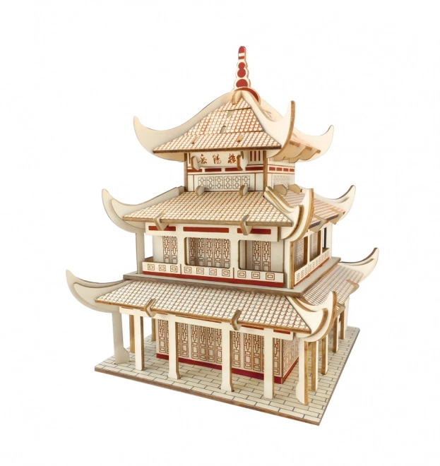 Drevené 3D puzzle Yueyang Tower