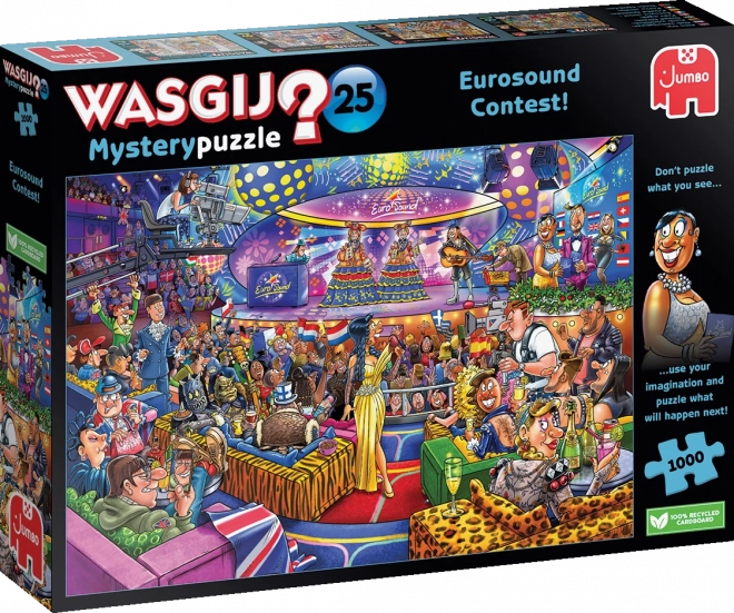 Jumbo Puzzle Wasgij Mystery 25: Súťaž Eurosound! 1000 dielikov