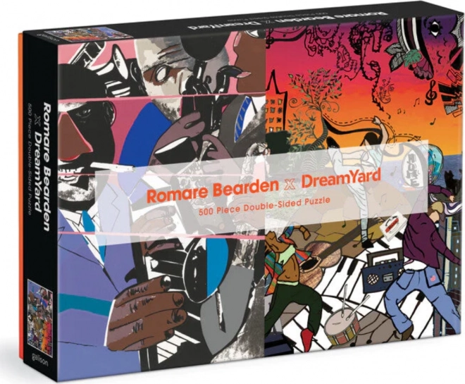 Obojstranné puzzle Romare Bearden x DreamYard