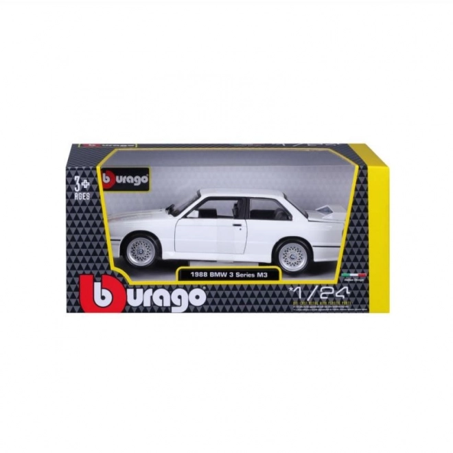 Kovový model BMW 3 Series M3 1988 Bburago