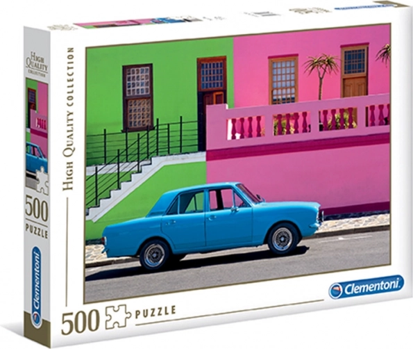 Puzzle 500 dielikov Modré auto