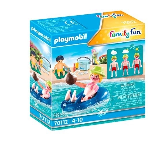 Playmobil Family Fun Dovolenkár s plavacím kruhom