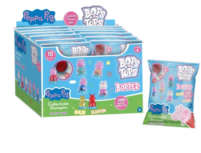 Razítka Peppa Pig Bops/Tops