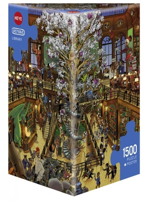 Puzzle Knižnica 1500 dielikov