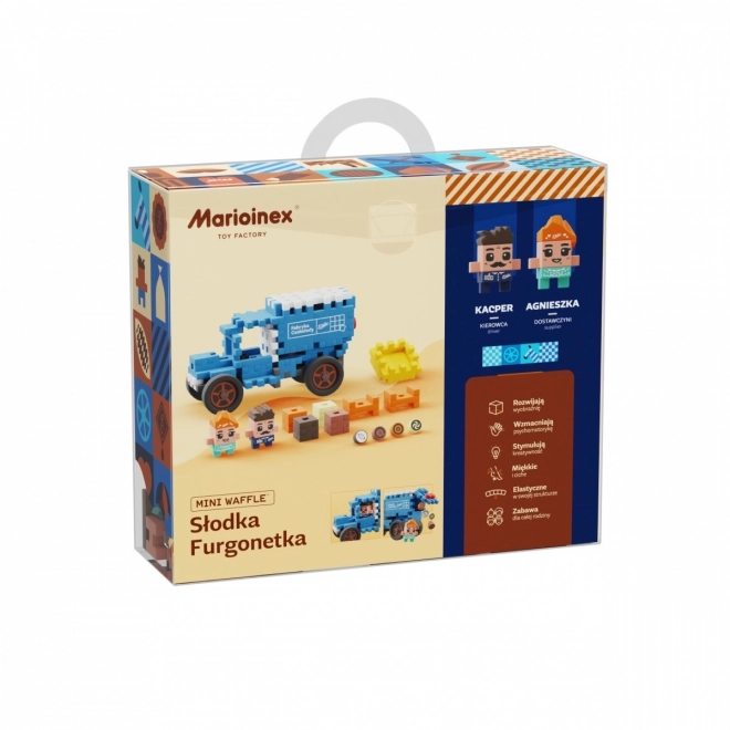 Mini Waffle - sladká dodávka 100 dielov