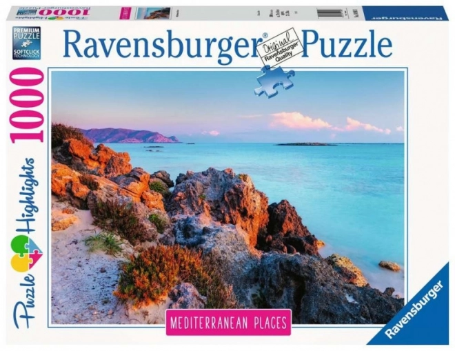 Ravensburger: Puzzle 1000 dielikov - Stredomorské Grécko