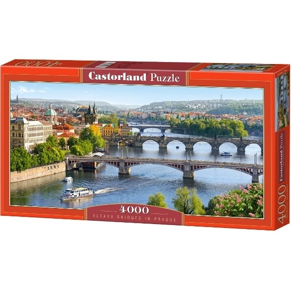 Puzzle Vltavské mosty 4000 dielikov