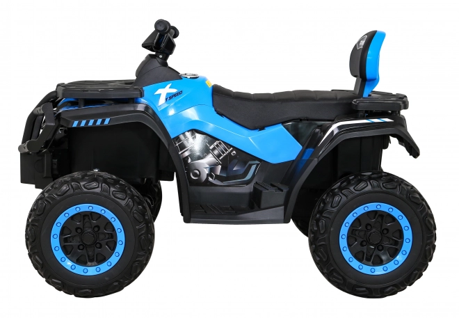 Štvorkolka XT-Speed pre deti Modrá + 4x4 + EVA + Pomalý štart + Rádio MP3 + LED dióda