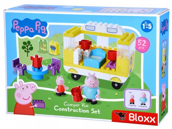 PlayBig BLOXX Karavan prasiatka Peppa s príslušenstvom