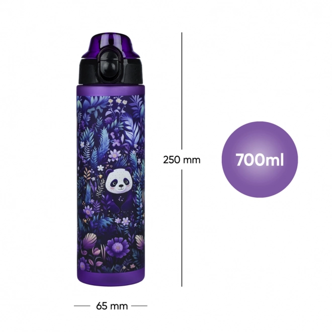 Tritanová fľaša na pitie Jungle Panda, 700 ml