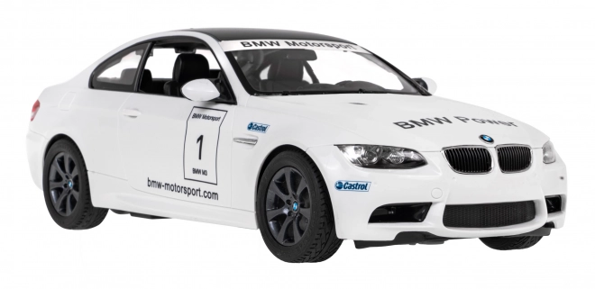 Zdalne auto BMW M3 v mierke 1:14 biele