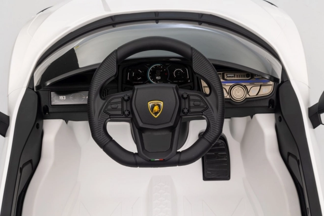 Detské elektrické vozidlo Lamborghini Revuelto biele