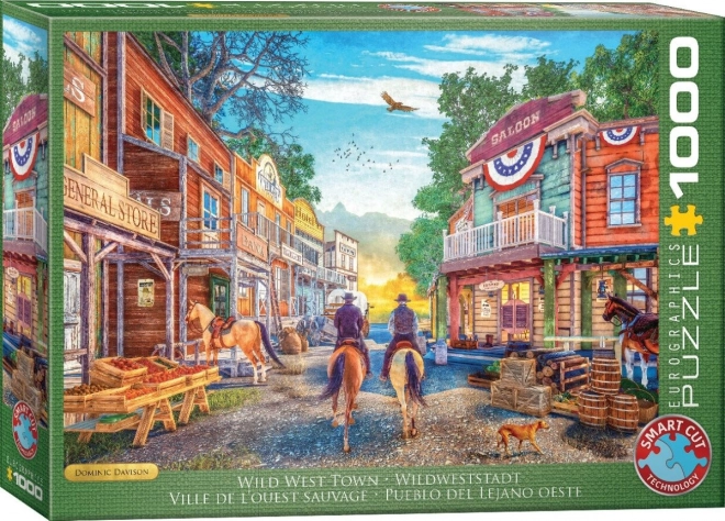 Puzzle Divoký Západ 1000 dielikov