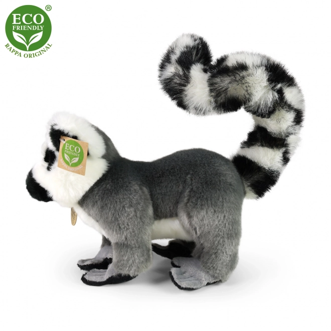 Plyšový lemur stojaci ECO-FRIENDLY