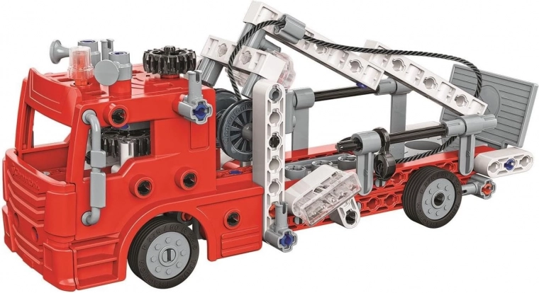 Modulárny rebrík a žeriav pre akčnú hru