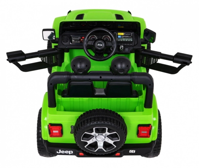 Jeep Wrangler Rubicon na Akumulátor pre Deti so Svetlami a Rádiom