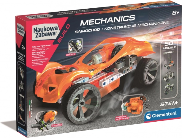Laboratórium mechaniky: automobil a mechanické konštrukcie CLEMENTONI