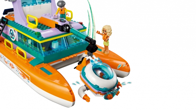 LEGO Friends námornícka záchranárska loď