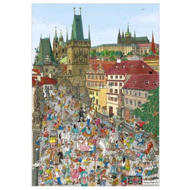 Puzzle Karlov most, Praha 500 dielikov