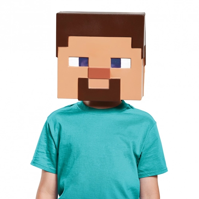 Maska Minecraft - Steve pre deti